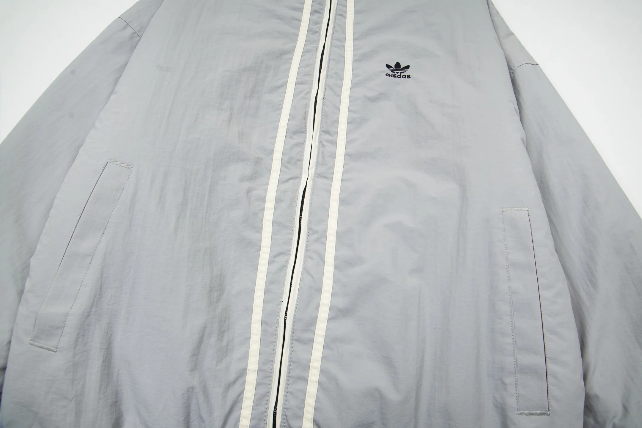 （In Stock ） Adidas originals PADDED 3 adidas ， ！ ， White Dark Blue， ， ！ ， ， ， 。 ！ ， Classic ， 。 Dark Blue Black、 Gray Light Blue， ：A 123# Size:S M L XL